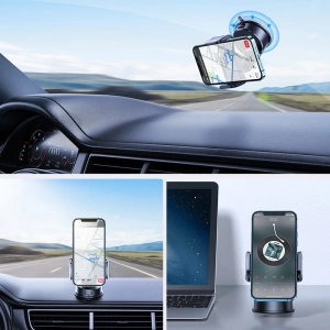 Buy Joyroom mechanical Car Mount for Dashboard Black (JR-ZS284) - JYR417 - {ean13} - Home Screen Store Europe