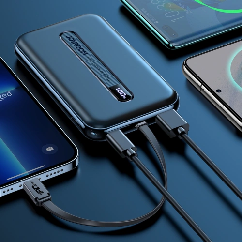 Kup Powerbank Joyroom 20W 10000mAh PD QC 3.0 beépített Lightning kábellel fekete (JR-L001-lightning) - JYR419 - {ean13} - Sklep Home Screen