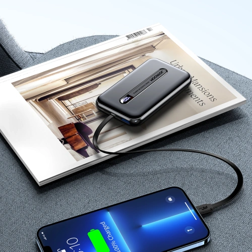 Buy Joyroom power bank with built-in Lightning cable 20W 10000mAh PD QC3.0 black (JR-L001- Lightning) - JYR419 - {ean13} - Home Screen Store Europe