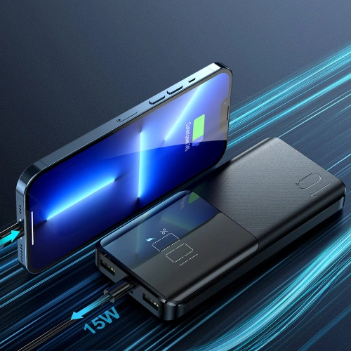 Kup Powerbank Joyroom 15W 10000mAh PD QC 3.0 AFC czarny (JR-T013) - JYR420 - {ean13} - Sklep Home Screen