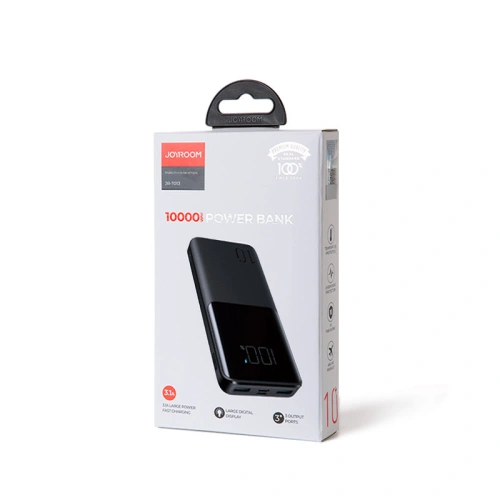 Kup Powerbank Joyroom 15W 10000mAh PD QC 3.0 AFC czarny (JR-T013) - JYR420 - {ean13} - Sklep Home Screen