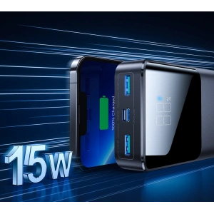 Powerbank Joyroom 15W 20000mAh PD QC 3.0 AFC czarny (JR-T014)