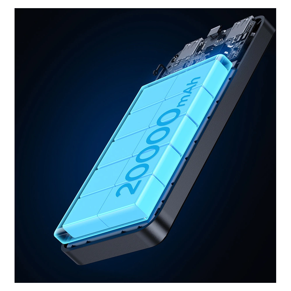 Powerbank Joyroom 15W 20000mAh PD QC 3.0 AFC czarny (JR-T014)