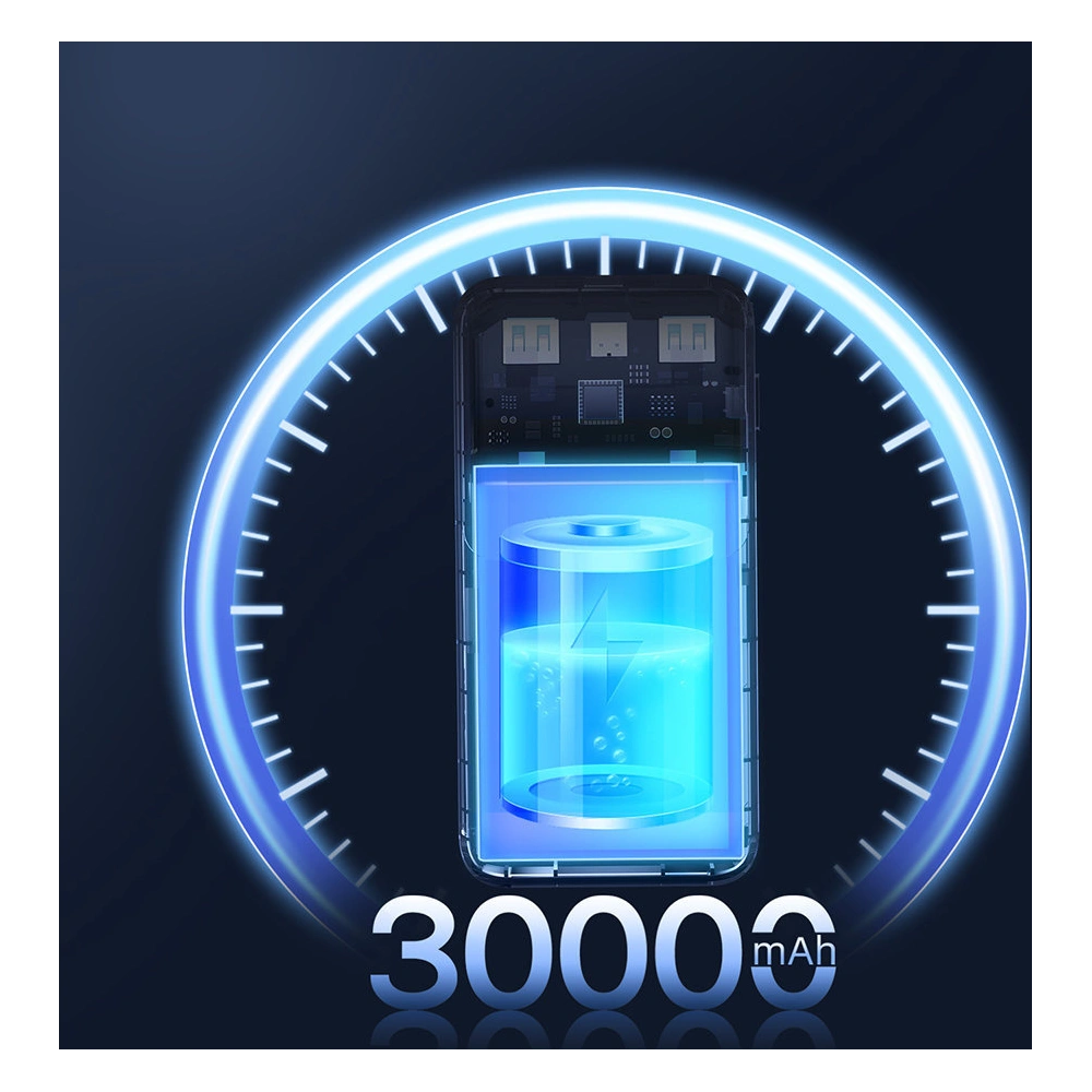 Powerbank Joyroom 15W 30000mAh PD QC 3.0 AFC czarny (JR-T015)