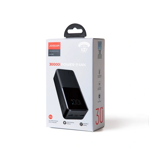Kup Powerbank Joyroom 15W 30000mAh PD QC 3.0 AFC negru (JR-T015) - JYR422 - {ean13} - Sklep Home Screen
