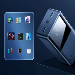 Powerbank Joyroom 15W 30000mAh PD QC 3.0 AFC czarny (JR-T015)