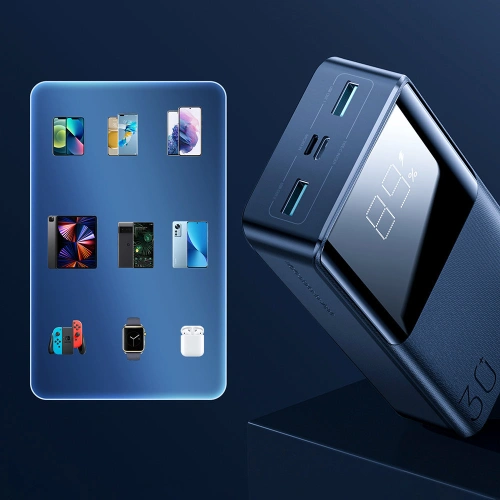 Kup Powerbank Joyroom 15W 30000mAh PD QC 3.0 AFC negru (JR-T015) - JYR422 - {ean13} - Sklep Home Screen