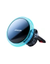 Suport auto cu încărcător wireless Joyroom MagSafe Qi 15W pentru grila de ventilație argintie (JR-ZS291)
