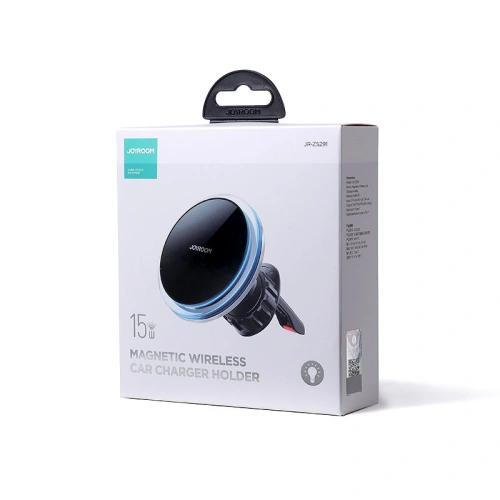 Kup Suport auto cu încărcător wireless Joyroom MagSafe Qi 15W pentru grila de ventilație argintie (JR-ZS291) - JYR423 - {ean13} - Sklep Home Screen