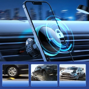 Buy Joyroom Car Holder Qi Wireless Charger 15W (MagSafe for iPhone Compatible) Car Mount Air Vent Silver (JR-ZS291) - JYR423 - {ean13} - Home Screen Store Europe