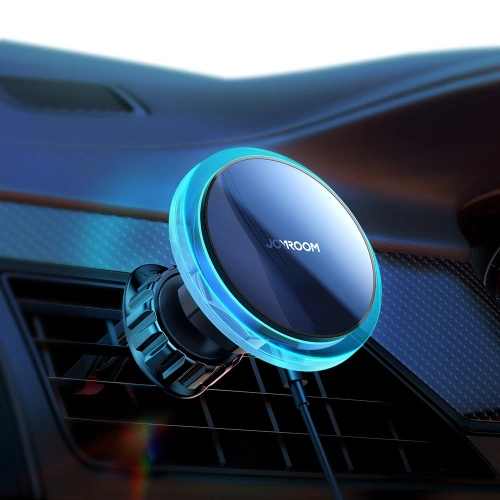Kup Suport auto cu încărcător wireless Joyroom MagSafe Qi 15W pentru grila de ventilație argintie (JR-ZS291) - JYR423 - {ean13} - Sklep Home Screen