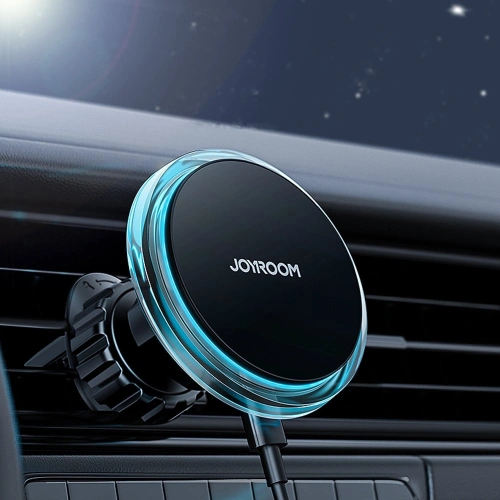 Kup Autós tartó vezeték nélküli töltővel Joyroom MagSafe Qi 15W szellőzőrácsra ezüst (JR-ZS291) - JYR423 - {ean13} - Sklep Home Screen