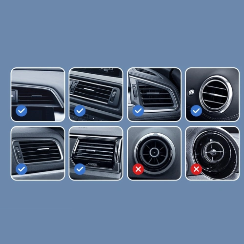 Kup Auto-Halterung mit kabellosem Ladegerät Joyroom MagSafe Qi 15W für Lüftungsgitter silber (JR-ZS291) - JYR423 - {ean13} - Sklep Home Screen