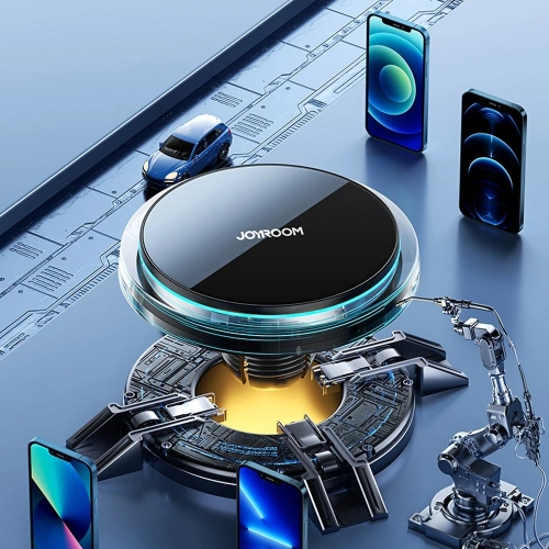 Kup Uchwyt samochodowy z ładowarką bezprzewodową Joyroom MagSafe Qi 15W na kratkę nawiewu srebrny (JR-ZS291) - JYR423 - {ean13} - Sklep Home Screen