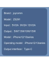 Kup Uchwyt samochodowy z ładowarką bezprzewodową Joyroom MagSafe Qi 15W na kratkę nawiewu srebrny (JR-ZS291) - JYR423 - {ean13} - Sklep Home Screen