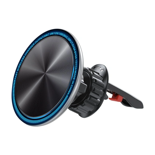 Kup Autohalter mit kabellosem Ladegerät Joyroom MagSafe Qi 15W für Lüftungsgitter silber (JR-ZS290) - JYR424 - {ean13} - Sklep Home Screen
