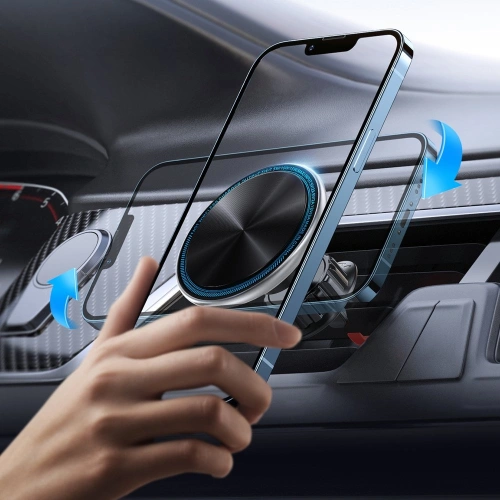 Kup Ușă auto cu încărcător wireless Joyroom MagSafe Qi 15W pentru grila de ventilație argintie (JR-ZS290) - JYR424 - {ean13} - Sklep Home Screen