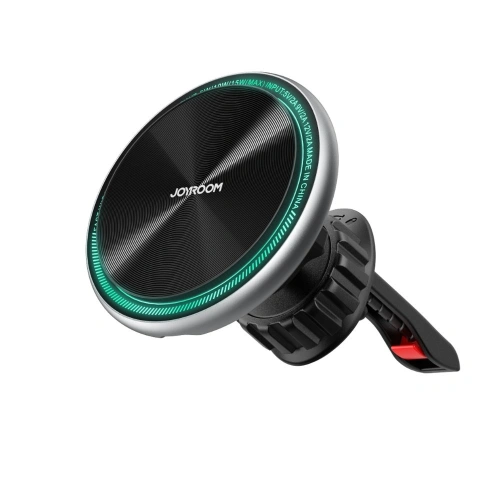 Kup Autós tartó vezeték nélküli töltővel Joyroom MagSafe Qi 15W légbeömlő rácsra ezüst (JR-ZS290) - JYR424 - {ean13} - Sklep Home Screen