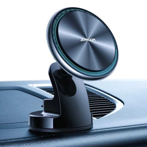 Buy Joyroom Car Magnetic Holder Qi Wireless Charger 15W (MagSafe for iPhone Compatible) for Dashboard Silver (JR-ZS290) - JYR425 - {ean13} - Home Screen Store Europe