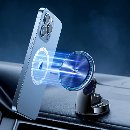 Kup Upevnění do auta s bezdrátovou nabíječkou Joyroom MagSafe Qi 15W na palubní desku stříbrné (JR-ZS290) - JYR425 - {ean13} - Sklep Home Screen