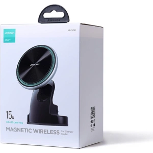 Kup Urmăritor auto cu încărcător wireless Joyroom MagSafe Qi 15W pentru tabloul de bord argintiu (JR-ZS290) - JYR425 - {ean13} - Sklep Home Screen