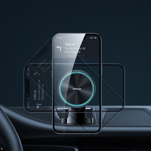 Buy Joyroom Car Magnetic Holder Qi Wireless Charger 15W (MagSafe for iPhone Compatible) for Dashboard Silver (JR-ZS290) - JYR425 - {ean13} - Home Screen Store Europe
