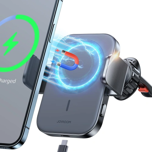 Kup Autós tartó vezeték nélküli töltővel Joyroom MagSafe Qi 15W légbeömlőre (JR-ZS295) - JYR426 - {ean13} - Sklep Home Screen