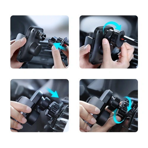 Kup Auto-Halterung mit kabelloser Ladefunktion Joyroom MagSafe Qi 15W für Lüftungsschlitze (JR-ZS295) - JYR426 - {ean13} - Sklep Home Screen