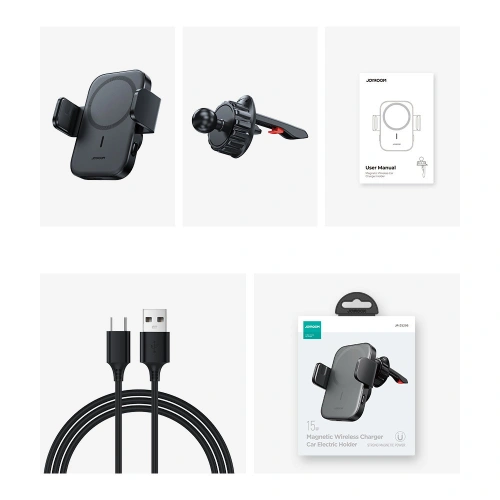 Kup Autós tartó vezeték nélküli töltővel Joyroom MagSafe Qi 15W légbeömlőre (JR-ZS295) - JYR426 - {ean13} - Sklep Home Screen
