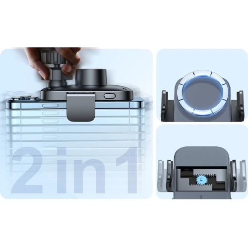 Kup Auto-Halterung mit kabelloser Ladefunktion Joyroom MagSafe Qi 15W für Lüftungsschlitze (JR-ZS295) - JYR426 - {ean13} - Sklep Home Screen