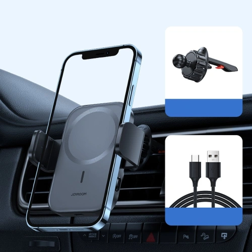 Kup Autós tartó vezeték nélküli töltővel Joyroom MagSafe Qi 15W légbeömlőre (JR-ZS295) - JYR426 - {ean13} - Sklep Home Screen