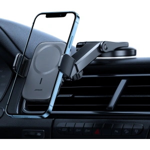 Buy Joyroom Car Magnetic Holder Qi Wireless Charger 15W (MagSafe for iPhone Compatible) for Dashboard (JR-ZS295) - JYR427 - {ean13} - Home Screen Store Europe