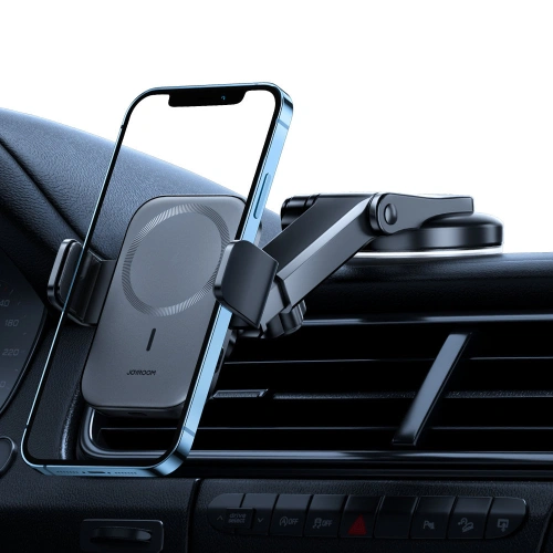 Buy Joyroom Car Magnetic Holder Qi Wireless Charger 15W (MagSafe for iPhone Compatible) for Dashboard (JR-ZS295) - JYR427 - {ean13} - Home Screen Store Europe