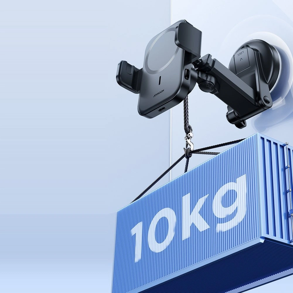 Uchwyt samochodowy z ładowarką bezprzewodową Joyroom MagSafe Qi 15W na deskę rozdzielczą (JR-ZS295)