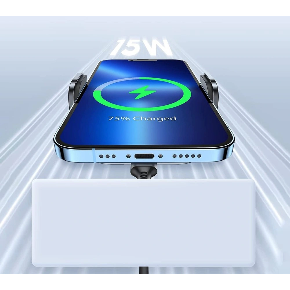 Uchwyt samochodowy z ładowarką bezprzewodową Joyroom MagSafe Qi 15W na deskę rozdzielczą (JR-ZS295)