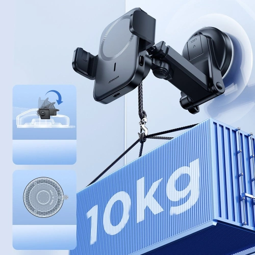 Kup Suport auto cu încărcător wireless Joyroom MagSafe Qi 15W pentru tabloul de bord (JR-ZS295) - JYR427 - {ean13} - Sklep Home Screen