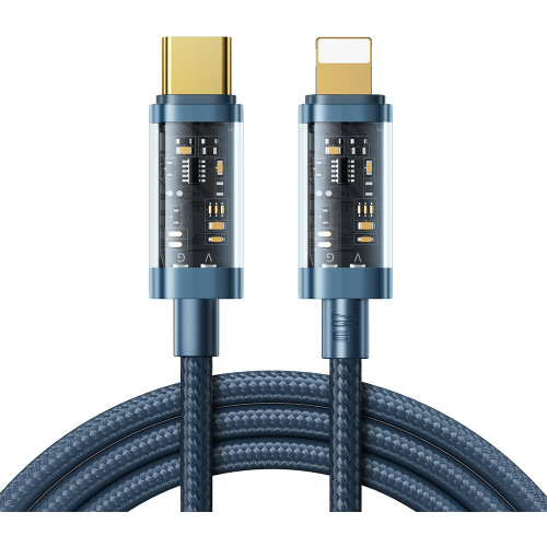 Kup Kabel Joyroom USB-C/Lightning PD 20W 1.2m niebieski (S-CL020A12-blue) - 6941237196408 - JYR429 - Homescreen.pl
