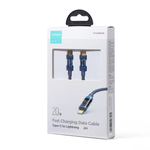 Kup Cablu Joyroom USB-C/Lightning PD 20W 2m albastru (S-CL020A20-blue) - JYR431 - {ean13} - Sklep Home Screen