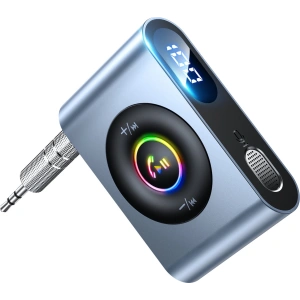 Kup Transmițător FM Joyroom Bluetooth 5.3 și set de mâini libere pentru portul AUX mini jack 3,5mm (JR-CB1) - JYR432 - {ean13} - Sklep Home Screen