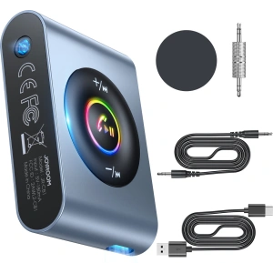 Kup Transmiter FM Joyroom Bluetooth 5.3 i zestaw głośnomówiący do portu AUX mini jack 3,5mm (JR-CB1) - JYR432 - {ean13} - Sklep Home Screen