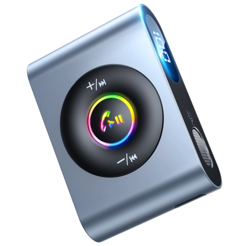 Kup Transmițător FM Joyroom Bluetooth 5.3 și set de mâini libere pentru portul AUX mini jack 3,5mm (JR-CB1) - JYR432 - {ean13} - Sklep Home Screen