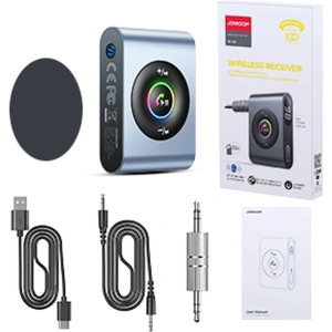 Kup Transmiter FM Joyroom Bluetooth 5.3 i zestaw głośnomówiący do portu AUX mini jack 3,5mm (JR-CB1) - JYR432 - {ean13} - Sklep Home Screen