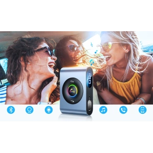 Kup Transmiter FM Joyroom Bluetooth 5.3 i zestaw głośnomówiący do portu AUX mini jack 3,5mm (JR-CB1) - JYR432 - {ean13} - Sklep Home Screen