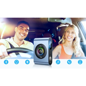 Kup Transmiter FM Joyroom Bluetooth 5.3 i zestaw głośnomówiący do portu AUX mini jack 3,5mm (JR-CB1) - JYR432 - {ean13} - Sklep Home Screen