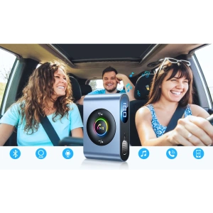 Kup Transmiter FM Joyroom Bluetooth 5.3 i zestaw głośnomówiący do portu AUX mini jack 3,5mm (JR-CB1) - JYR432 - {ean13} - Sklep Home Screen