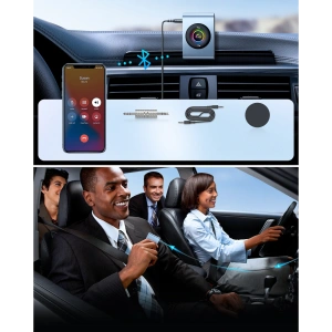 Buy Joyroom car Bluetooth 5.3 transmitter and hands-free kit for AUX 3.5mm mini jack port (JR-CB1) - JYR432 - {ean13} - Home Screen Store Europe