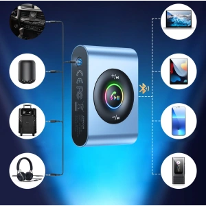 Kup Transmiter FM Joyroom Bluetooth 5.3 i zestaw głośnomówiący do portu AUX mini jack 3,5mm (JR-CB1) - JYR432 - {ean13} - Sklep Home Screen