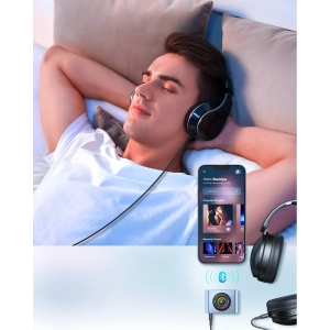 Kup Transmiter FM Joyroom Bluetooth 5.3 i zestaw głośnomówiący do portu AUX mini jack 3,5mm (JR-CB1) - JYR432 - {ean13} - Sklep Home Screen