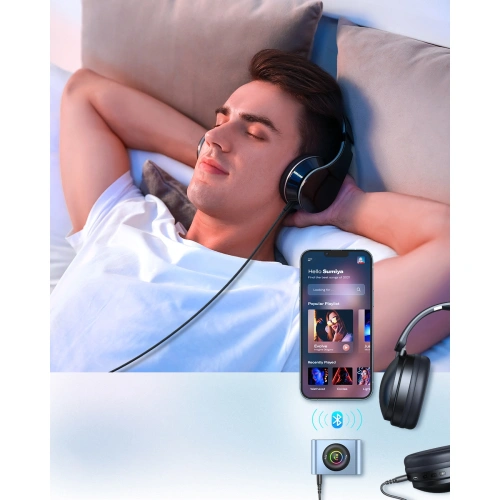 Buy Joyroom car Bluetooth 5.3 transmitter and hands-free kit for AUX 3.5mm mini jack port (JR-CB1) - JYR432 - {ean13} - Home Screen Store Europe