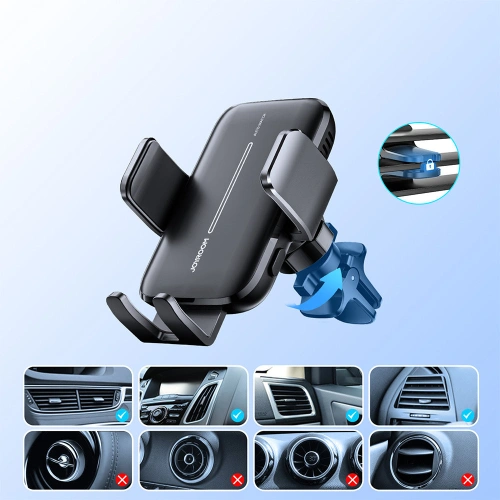 Kup Upevnění do auta s bezdrátovou nabíječkou Joyroom 15W na mřížku ventilace černé (JR-ZS245 vent) - JYR433 - {ean13} - Sklep Home Screen